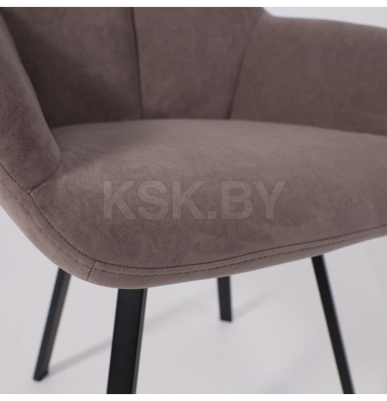 Стул ROMEO SMILE 360, b05 LATTE LUX\черный (123639) 