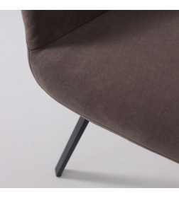 Стул ROMEO SMILE 360, b05 LATTE LUX\черный