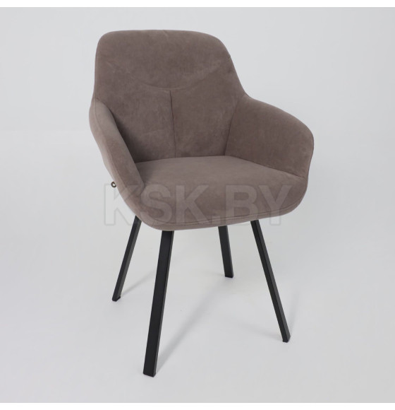 Стул ROMEO SMILE 360, b05 LATTE LUX\черный (123639) 