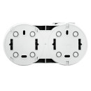 Выключатель 1-кл и розетка с/з с крышкой наружная,IP54, белый Xone Ovivo (406-010000-923) 