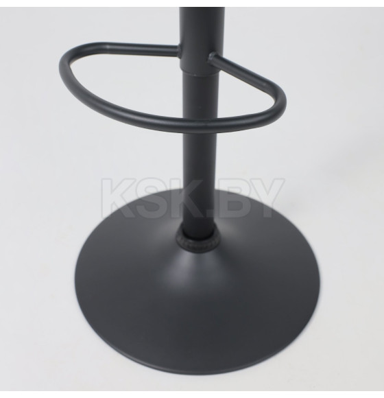 Стул барный BERLIN, (серый велюр/черный) (62686) 