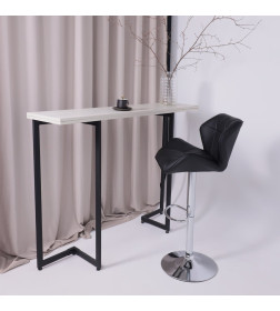 Стул барный BERLIN, (черный/хром)