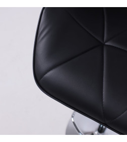 Стул барный BERLIN, (черный/хром)