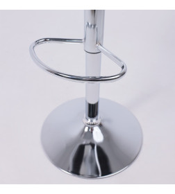 Стул барный BERLIN, (черный/хром)