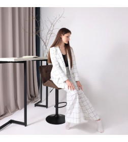 Стул барный BERLIN, (шоколадный велюр HCJ-10/черный)