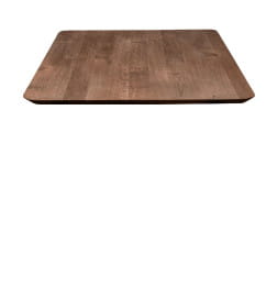 Стол МАЙОН,1300х800х740мм, дуб мореный/чёрное подстолье КС-60