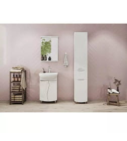 Тумба напольная Volna Adel 50.2D под умывальник Ладога tnADEL50.2D-01