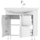 Тумба напольная Volna Adel 80 2D.2Y под умывальник Балтика tnADEL80.2D.2Y-01 (tnADEL80.2D.2Y-01) 