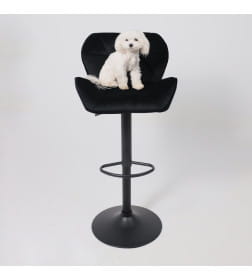 Кресло BERLIN, (черный велюр HCJ-50/черный)