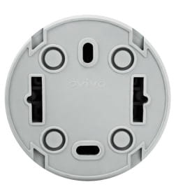 Выключатель 2-кл наружный IP54, серый Xone Ovivo