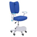 Кресло поворотное PEGAS, ткань, (синий) (75263) 