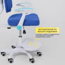 Кресло поворотное PEGAS, ткань, (синий) (75263) 