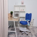 Кресло поворотное PEGAS, ткань, (синий) (75263) 