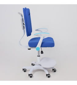 Кресло поворотное PEGAS, ткань, (синий)