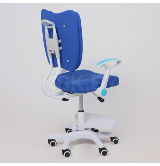 Кресло поворотное PEGAS, ткань, (синий) (75263) 