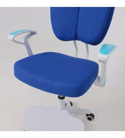 Кресло поворотное PEGAS, ткань, (синий)