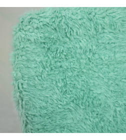 Кресло поворотное FLUFFY, искусственный мех, мятный