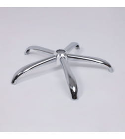 Основание стула, (крестовина R=300мм), (металл), хром