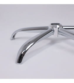 Основание стула, (крестовина R=300мм), (металл), хром