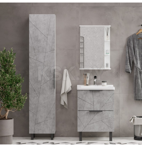 Пенал напольный Volna Twing 40 бетон pnTWG40-02 (pnTWG40-02) 