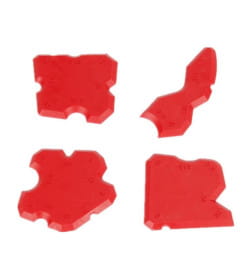 Набор шпателей для силикона (4шт) DLT 63100