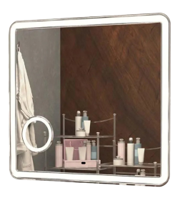 Зеркало Axus "Vertigo" 800х800 Стандарт