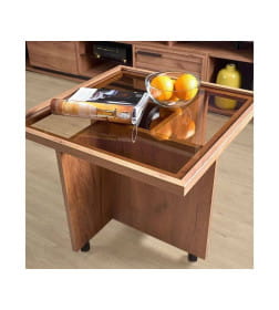 Стол журнальный Nature 16, Дуб табачный крафт Глазовская мебельная фабрика 00149320_91