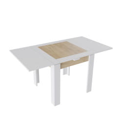 Стол раздвижной ХЬЮСТОН Тип 3 790(1480)*790, крафт золотой/белый