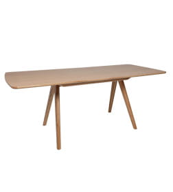 Стол АВЕНЮ 1450(1950)*850, Светлый дуб без тонировки/Светлый дуб