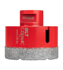 Коронка алмазная для керамогранита и камня 68 мм DLT CERAMIC PRO 0502