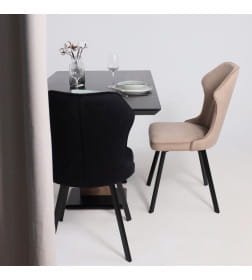 Стол ТОРОНТО, керамика 0 кат. 1400(1715)*800, Камень серый Greys black/Ель умбра