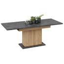 Стол раздвижной ДЕТРОЙТ Тип 1, 1504(2014)*850, ателье темный/дуб крафт золотой (115847) 