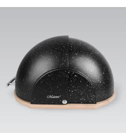 Хлебница MR-1678G-BLACK 37×21,5×39,5 см черный Maestro
