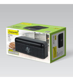 Хлебница MR-1774 30x20x15,7 cм металлическая «Simple Living» Maestro