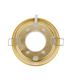 Светильник встраиваемый СВ 01-08 GX53 220 В 50 Гц, золото (упак. 10 шт.) TDM Народный SQ0359-0107