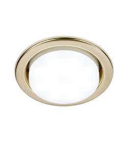 Светильник встраиваемый СВ 01-08 GX53 220 В 50 Гц, золото (упак. 10 шт.) TDM Народный SQ0359-0107