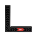 Угольник столярный пластиковый 160 х160 мм черный DLT 86710 (86710) 