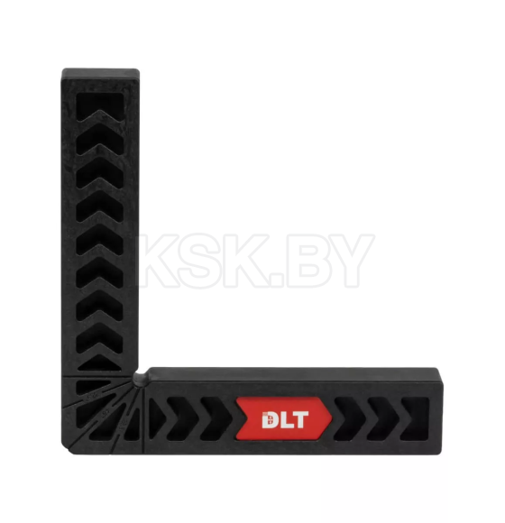 Угольник столярный пластиковый 160 х160 мм черный DLT 86710 (86710) 