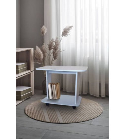 Стол журнальный СН-126.02 "Астерикс" белый