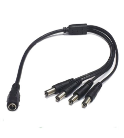 Разветвитель питания 4 штекера GF-JACK1F-4M