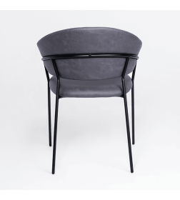 Стул AV 433, графитовая замша Kiprus 13/черный