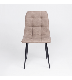 Стул AV 406-N, песочная замша Kiprus 03/черный