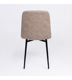 Стул AV 406-N, песочная замша Kiprus 03/черный