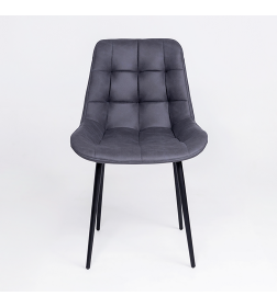 Стул AV 405, графитовая замша Kiprus 13/черный