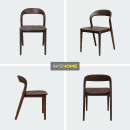 Стул МИЛИНА, дуб натуральный/покрытие рич (123163) 