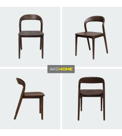 Стул МИЛИНА, дуб натуральный/покрытие рич