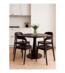 Стул МИЛИНА, дуб натуральный/покрытие рич