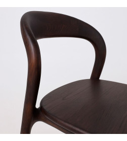 Стул МИЛИНА, дуб натуральный/покрытие рич