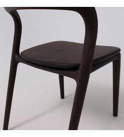 Стул МИЛИНА, дуб натуральный/покрытие рич