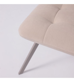 Стул ROMMY, b03 CREAM LUX\капучино